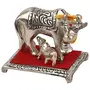 Good Luck Holy kamdhenu Cow with Calf Statue/Metal Cow with Calf for Home Decor/Spiritual Showpiece Figurine Sculpture Decorative Handmade Home Office Showpiece Gifts