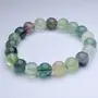 Stone Fluorite & Moonstone Bracelet For Man, Woman, Boys & Girls- Color: Multicolor (Pack of 1 Pc.), 3 image