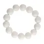 Stone Naural White Agate Faceted Beads Bracelet for positive energy For Man, Woman, Boys & Girls- Color: white (Pack of 1 Pc.), 2 image