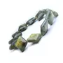 Stone Labradorite Square Beads Bracelet For Aura Enhancing For Man, Woman, Boys & Girls- Color: Multicolor (Pack of 1 Pc.), 5 image