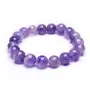 Stone Amethyst Bead Bracelet For Man, Woman, Boys & Girls- Color: Purple (Pack of 1 Pc.), 3 image