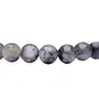 Stone Healing Tourmalinated Quartz Bracelet For Serenity For Man, Woman, Boys & Girls- Color: Clear & Black (Pack of 1 Pc.), 4 image
