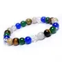 Stone Earth Element Bracelet For Man, Woman, Boys & Girls- Color: Multicolor (Pack of 1 Pc.), 6 image