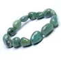 Stone Moss Agate Tumble Bracelet For Man, Woman, Boys & Girls- Color: Green (Pack of 1 Pc.), 3 image