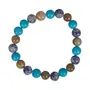 Stone Health Bracelet For Man, Woman, Boys & Girls- Color: Multicolor (Pack of 1 Pc.), 2 image