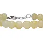 Stone Calcite Beads Bracelet with Hook For Man, Woman, Boys & Girls- Color: Yellow (Pack of 1 Pc.), 5 image