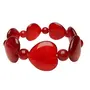 Stone Carnelian Love Beed Bracelet For Man, Woman, Boys & Girls- Color: Orange (Pack of 1 Pc.), 2 image