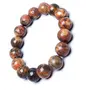 Stone Fire Agate Healing 12 mm Beads Bracelet for Grounding For Man, Woman, Boys & Girls- Color: Orange (Pack of 1 Pc.), 4 image