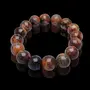Stone Fire Agate Healing 12 mm Beads Bracelet for Grounding For Man, Woman, Boys & Girls- Color: Orange (Pack of 1 Pc.), 5 image