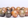 Stone Fire Agate Healing 12 mm Beads Bracelet for Grounding For Man, Woman, Boys & Girls- Color: Orange (Pack of 1 Pc.), 6 image