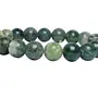Stone Moss Agate Healing Gemstone Beads Bracelet for Skin Problem For Man, Woman, Boys & Girls- Color: Green (Pack of 1 Pc.), 4 image