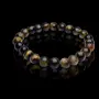 Stone Tiger Eye Beads Bracelet For Man, Woman, Boys & Girls- Color: Yellow (Pack of 1 Pc.), 4 image