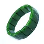 Stone Green Chalcedony Faceted Bracelet For Man, Woman, Boys & Girls- Color: Green (Pack of 1 Pc.), 3 image