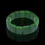 Stone Green Chalcedony Faceted Bracelet For Man, Woman, Boys & Girls- Color: Green (Pack of 1 Pc.), 4 image
