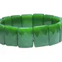 Stone Green Chalcedony Faceted Bracelet For Man, Woman, Boys & Girls- Color: Green (Pack of 1 Pc.), 5 image