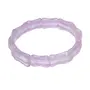 Stone Rose Quartz damroo Bracelet For Man, Woman, Boys & Girls- Color: Pink (Pack of 1 Pc.), 4 image
