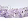 Stone Amethyst Cluster Chip Bracelet For Man, Woman, Boys & Girls- Color: Purple (Pack of 1 Pc.), 5 image