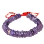 Stone Amethyst Big Roundello Bracelet For Man, Woman, Boys & Girls- Color: Purple (Pack of 1 Pc.), 2 image