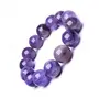 Stone Amethyst Bead Bracelet (Small) For Man, Woman, Boys & Girls- Color: Purple (Pack of 1 Pc.), 3 image