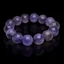 Stone Amethyst Bead Bracelet (Small) For Man, Woman, Boys & Girls- Color: Purple (Pack of 1 Pc.), 4 image