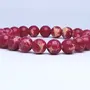 Stone Emperor Red Beads Bracelet For Man, Woman, Boys & Girls- Color: Red (Pack of 1 Pc.), 4 image
