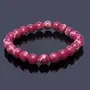 Stone Emperor Red Beads Bracelet For Man, Woman, Boys & Girls- Color: Red (Pack of 1 Pc.), 5 image