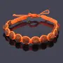 Stone 5 Mukhi Rudraksha Bracelet for Meditation For Man, Woman, Boys & Girls- Color: Brown/Orange (Pack of 1 Pc.), 4 image