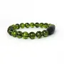 Stone Peridot with Tibetan Bead For Man, Woman, Boys & Girls- Color: Green (Pack of 1 Pc.), 4 image