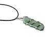 Stone Green Aventurine Double Point Pendant For Man, Woman, Boys & Girls- Color- Green (Pack of 1 Pc.), 2 image