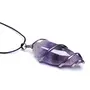 Stone Spiral Amethyst Pendant For Man, Woman, Boys & Girls- Color- Purple (Pack of 1 Pc.), 4 image