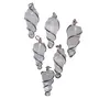 Stone Clear Quartz Wire Wrapped Energy Pendant For Man, Woman, Boys & Girls- Color- Clear (Pack of 1 Pc.), 5 image