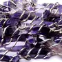 Stone Amethyst Double Point Pendant For Man, Woman, Boys & Girls- Color- Purple (Pack of 1 Pc.), 4 image