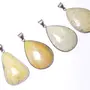 Stone Coral Fossil Pendant For Man, Woman, Boys & Girls- Color- Beige (Pack of 1 Pc.), 4 image
