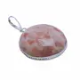 Stone Sun Stone Round Pendant For Man, Woman, Boys & Girls- Color- Red (Pack of 1 Pc.), 2 image
