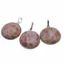 Stone Sun Stone Round Pendant For Man, Woman, Boys & Girls- Color- Red (Pack of 1 Pc.), 4 image