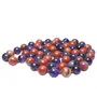 Stone Crystal Mala For Brain & Confidance (Under 12 years only), Color- Purple & Red, For Men & Women (Pack of 1 Pc.), 4 image