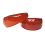 Stone Carnelian Faceted Ring, Color- Orange, For Men & Boys (Pack of 1 Pc.), 3 image