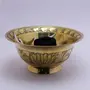 Handcrafted Brass Bowl for Set Sage Burning offering bowl with a Charcoal and California White Sage, 4 image