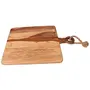 Wooden Chopping Board for Kitchen Vegetable Chopper Cutting Board for Kitchen Natural Finsh 12 inches