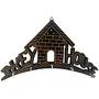 Crafts A to Z Handcrafted Wooden Key Hanger Wall Hanging decor Home House Key Holder Stand for Wall Home Decorative Gifts Item