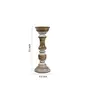 Wooden Candle Stand Holder for Home DÃ©cor Dining Table Hallway Living Room DÃ©cor, 4 image