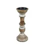 Wooden Candle Stand Holder for Home DÃ©cor Dining Table Hallway Living Room DÃ©cor, 2 image
