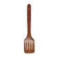 A to Z Wooden Non Stick Multipurpose Serving and Cooking Spoon (Brown)-Set of 10, 4 image