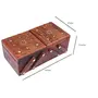 Handicrafts Wooden Jewellery Box for Women | Jewel Organizer Box Hand Carved Carvings (8 inches) Gift Items, 5 image