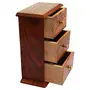 Handmade Small Elegant Gift Wooden Jewellery Box for Women Jewel Organizer with Small Drawer, 4 image