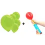 Kiwi Green Latex Balloons and Balloon Pump Combo for Party Decorations - Pack of 25