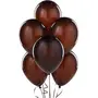 Products HD Metallic Finish Balloons for Brthday / Anniversary Party Decoration ( Brown ) Pack of 25