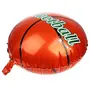 Basket Ball Foil Balloon and Balloon Pump Combo for Basketball Sports Theme Party Decoration - 18 Inches, 3 image