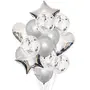 Confetti Latex Balloon & hert Shaped Foil Balloon for Arch Column Party Supplies, 2 image