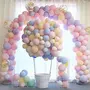 Pastel Color Balloons and Balloon Pumo Combo - Pack of 25 (Pastel Green), 6 image